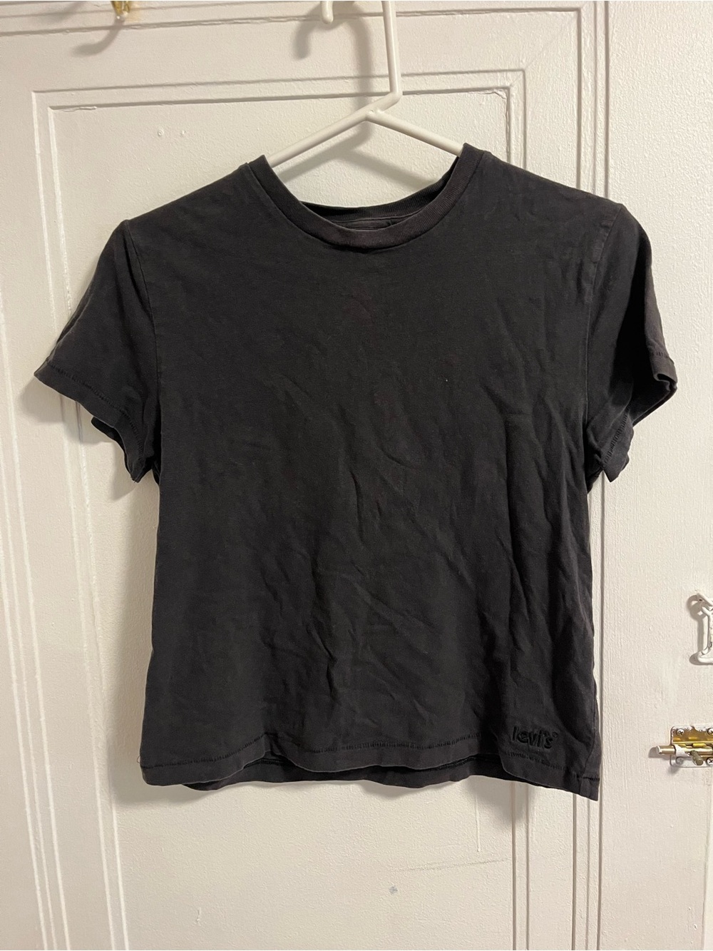 Levi's Dark Charcoal V-Neck Tee